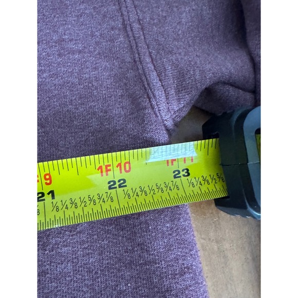 Gildan Womens Sweatshirt Feeling Kinda Idgafish Today‎ Graphic Pullover Purple M - Picture 9 of 10